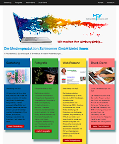 Webseiten-Design made by MpS